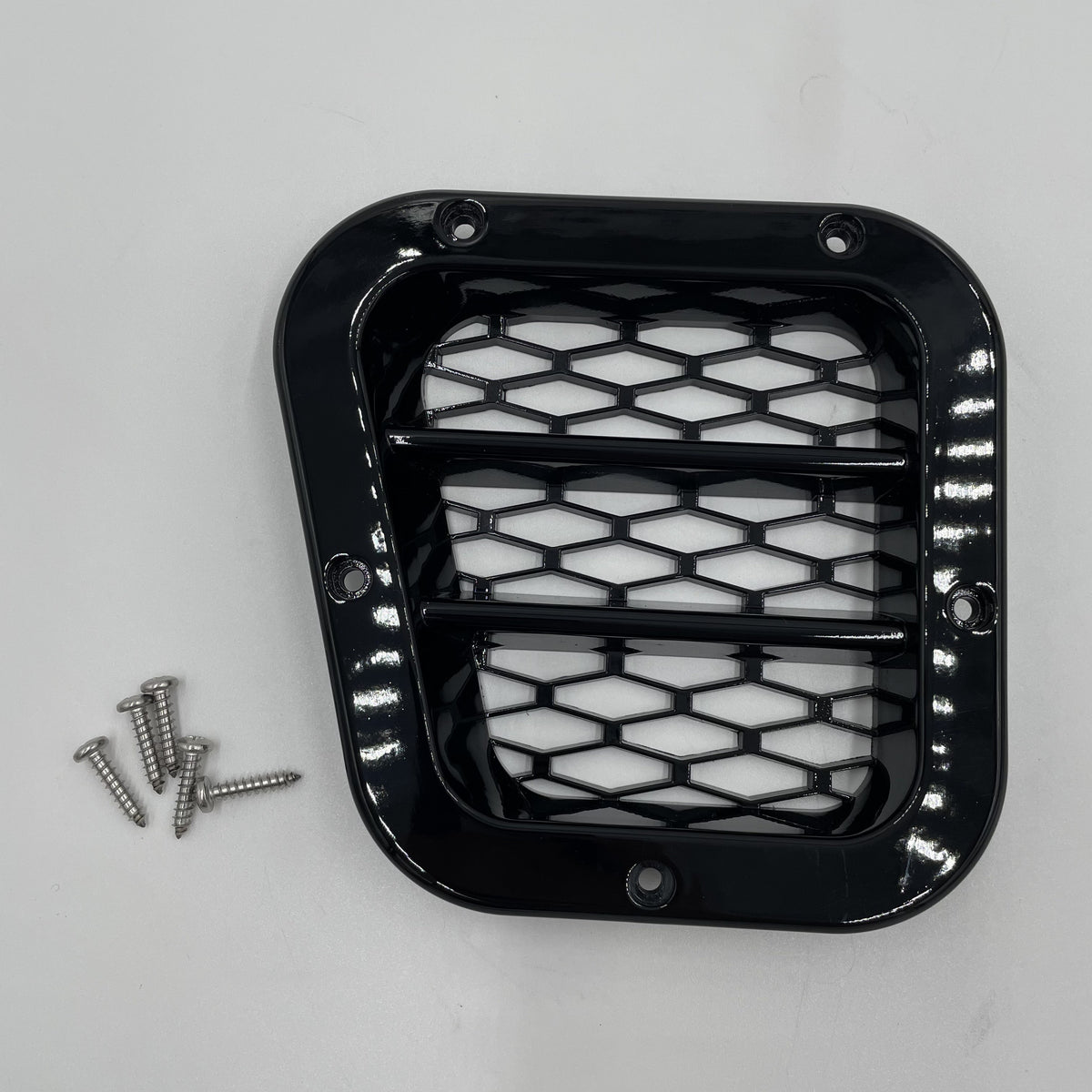 DEFENDER KBX SPORT SIDE AIR INTAKE GRILLE LHD Gloss Black JM-90630LB / KBX4331L