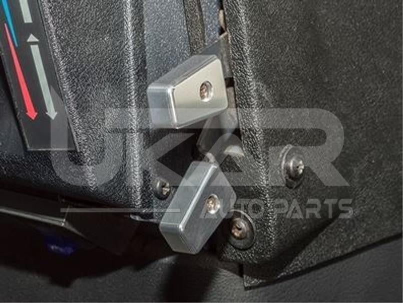 LR DEFENDER -06 Aluminium Heater Control Silver Knob One Piece JM-90592 / DA8946