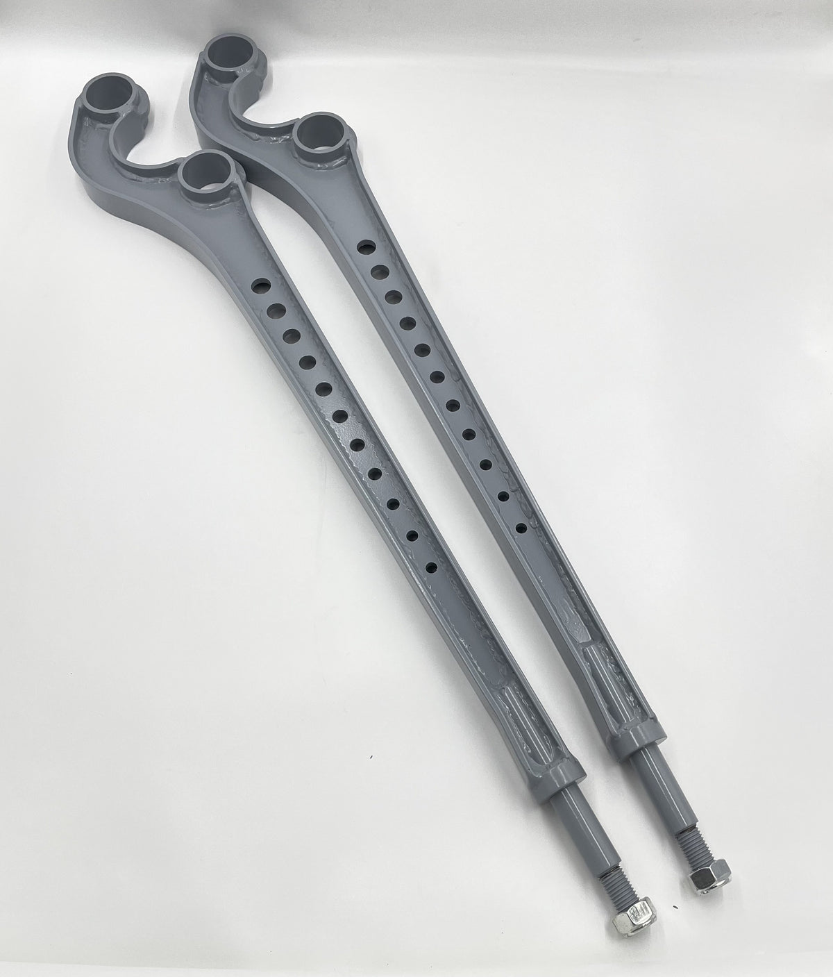LR DEFENDER DISCOVERY FRONT RADIUS ARM 3 DEGREE WIDE JM-99646 / BA3671R SET X2