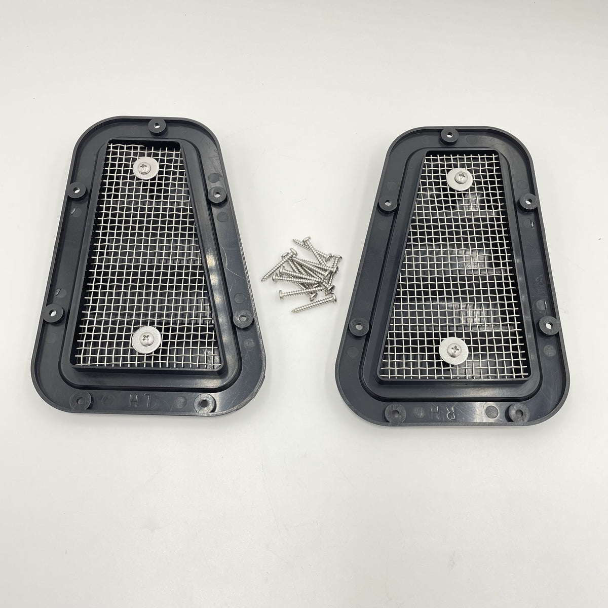 LR DEFENDER -16 KBX Wing Top Vents in Black Gloss Without KBX Logo JM-90631B