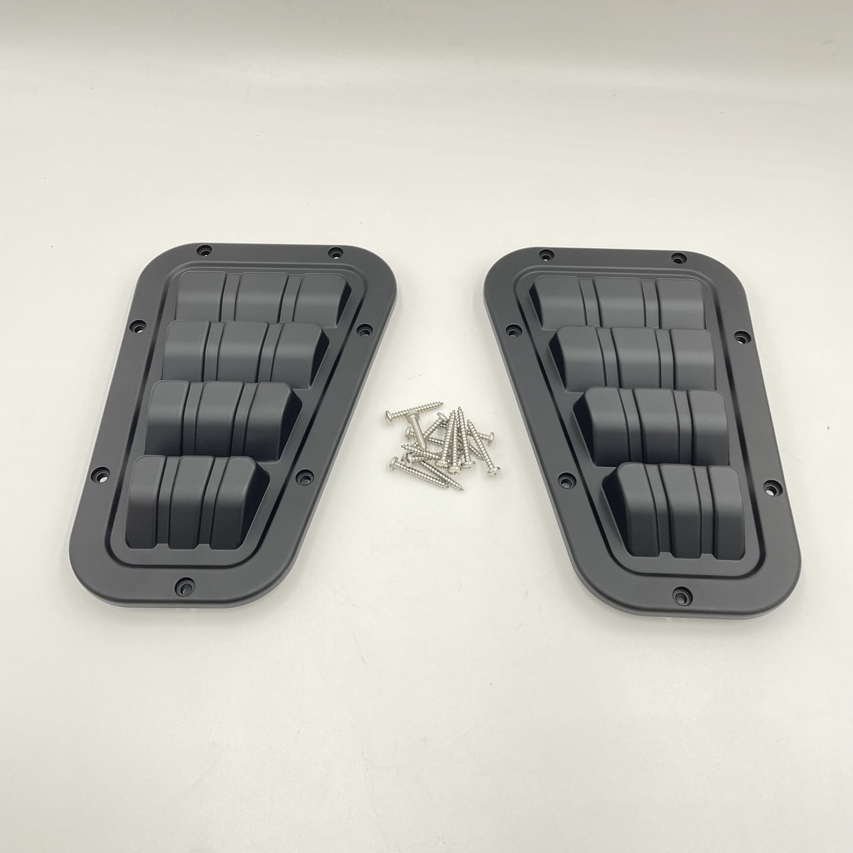 LR DEFENDER KBX TOP VENT TWO LINE BLACK JM-90582-2B