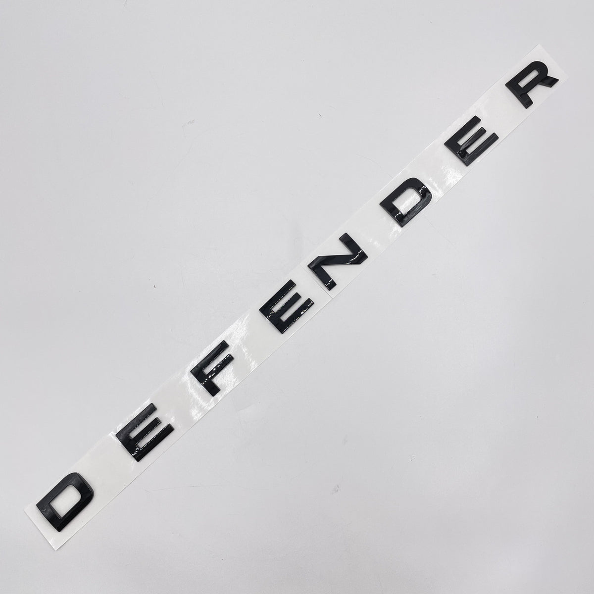 LR DEFENDER 20-22 FRONT GLOSS BLACK LETTERS HOOD BADGE FT-LRE040