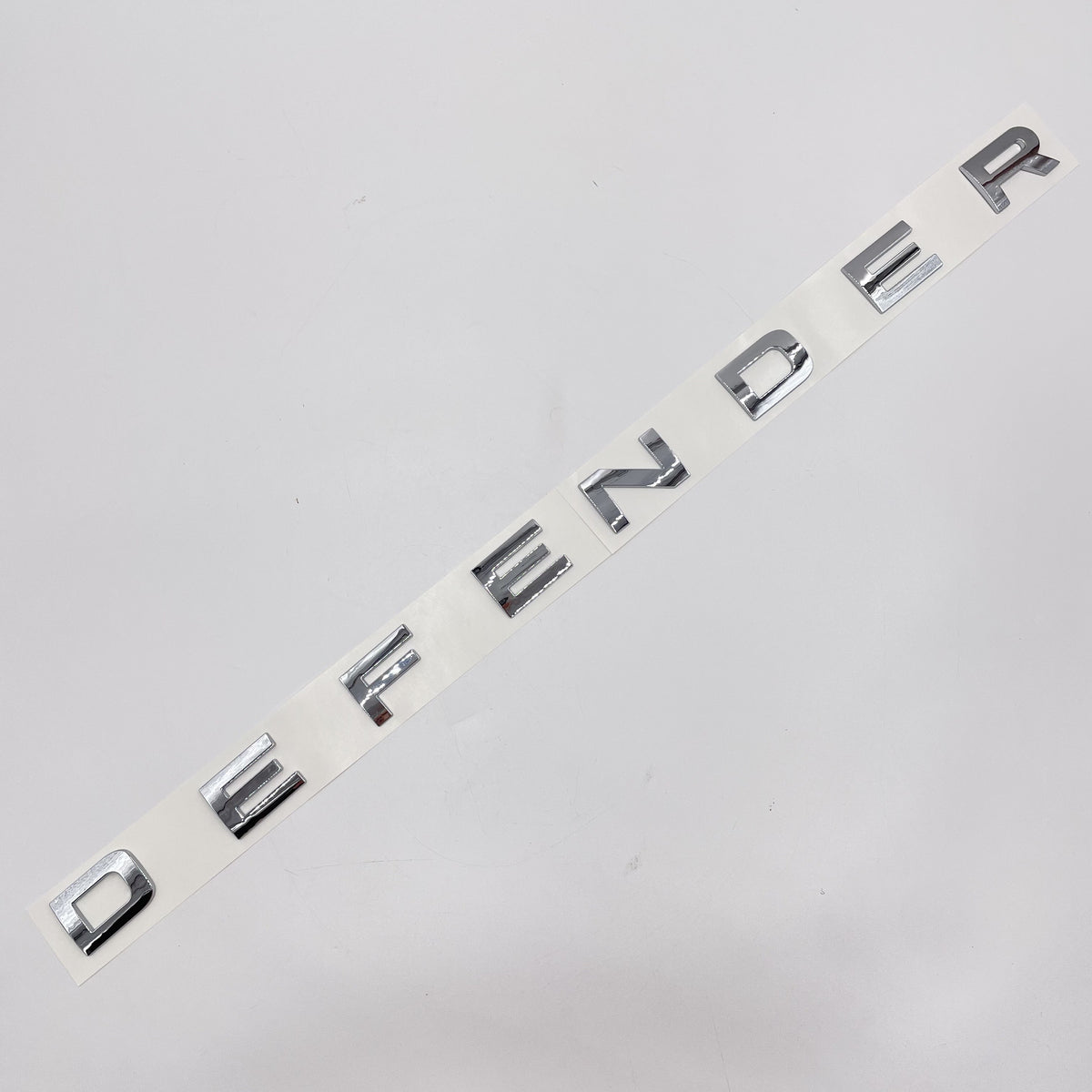 LR DEFENDER 20-22 FRONT CHROME LETTERS HOOD BADGE FT-LRE042