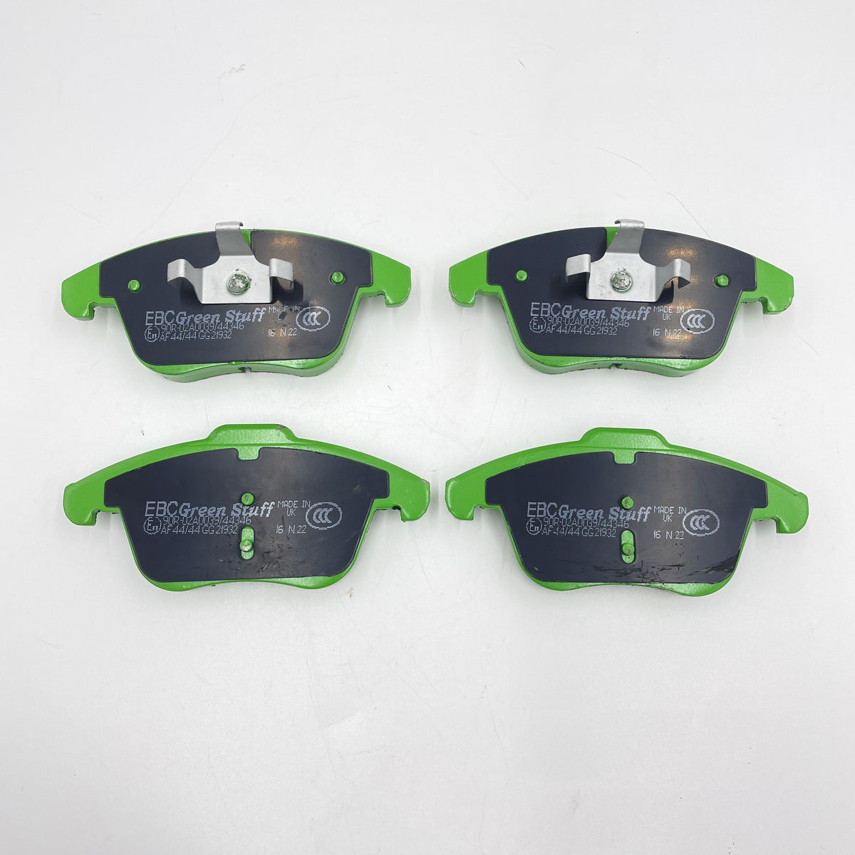 LR FREELANDER II LRII Evoque up to -2016 Front Brake Pads EBC Green Stuff DA4839