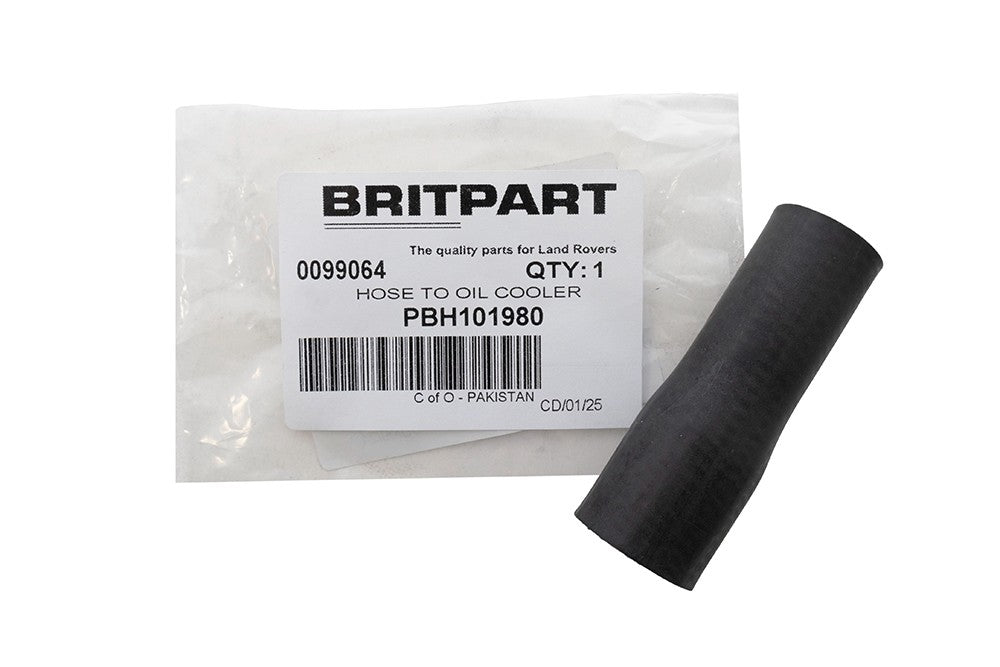 LR DEFENDER DISCOVERY II TD5 Heater Hose - Fits Heater to Oil Cooler PBH101980