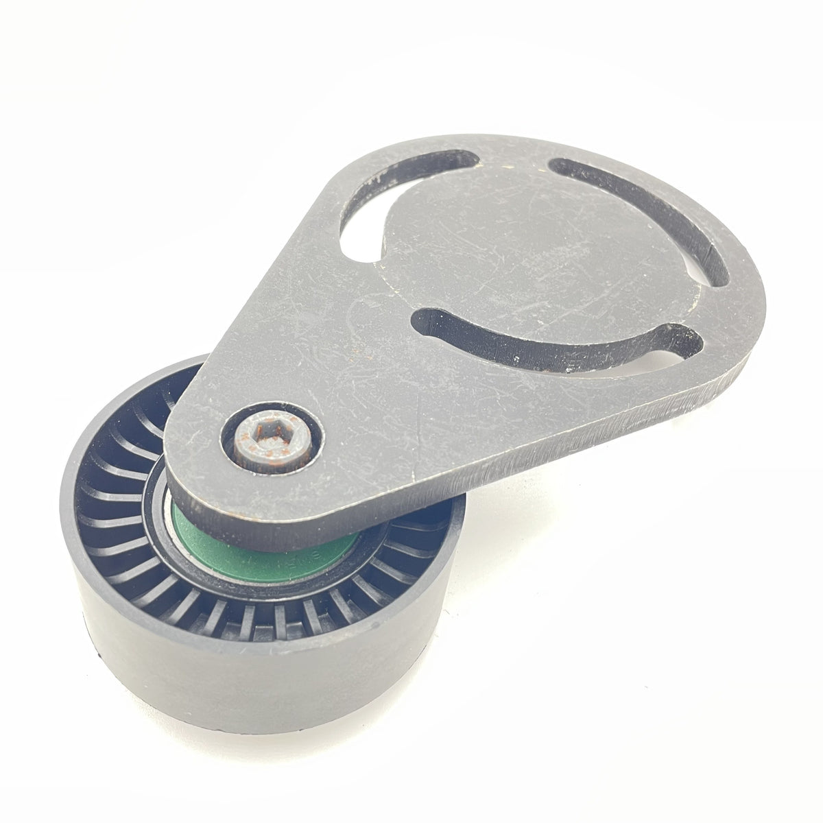 LR DEFENDER 300Tdi Tensioner Bracket Arm & Pulley for Air Con Belt ERR4543