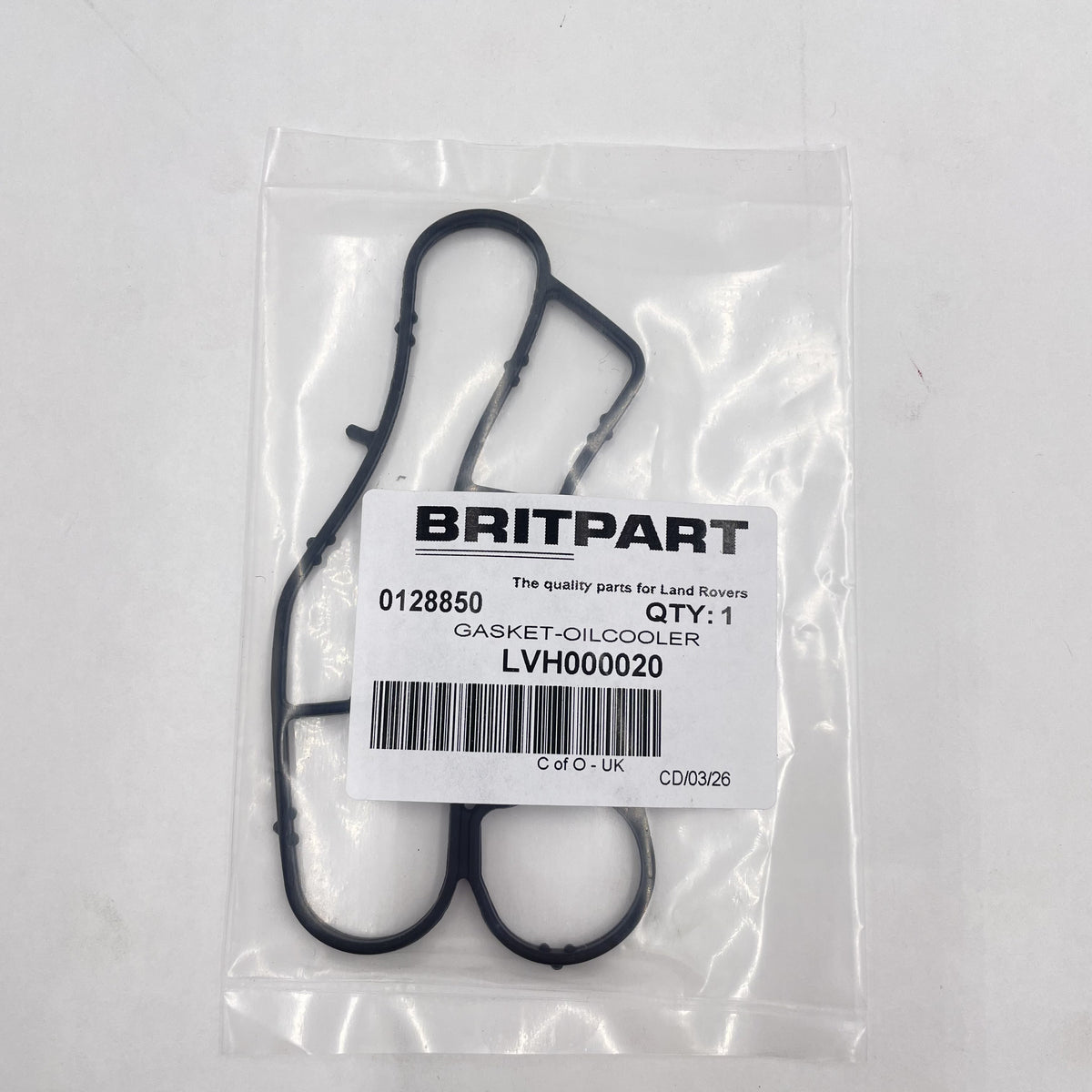 Range Rover L322 BMW M57 D30 3.0 Diesel Oil Cooler Gasket LVH000020