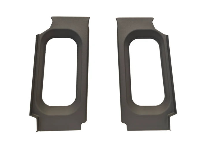 DEFENDER 90/110 -06 Station Wagon Rear Quarter Window Dark Grey Trim SET MUD-0109