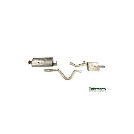 Centre Exhaust Pipe & Rear Silencer Part NTC7322