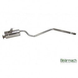 Stainless Steel Rear Exhaust Silencer Part BR3554S