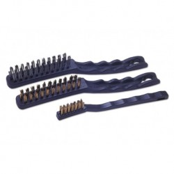 Wire Brush Set - 2 Types/2 Sizes - 3pc Part 1105