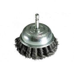 Twist Knot Cup Brush with QC End - 75mm Part 3148