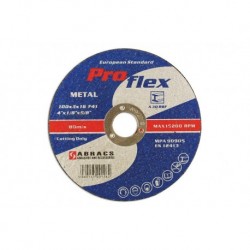 Abracs 100mm x 3.0mm Flat Cutting Discs Box 25 Part 32058