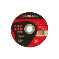 Abracs 100mm x 1.0mm Thin Cutting Discs Pack 10 Part 32144