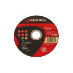 Abracs 125mm x 1.6mm Thin Cutting Discs Pack 10 Part 32197