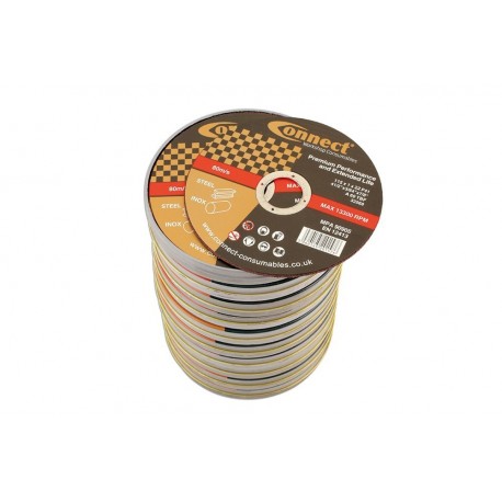 Connect 115mm x 1.0mm Thin Discs 10 x 10 Part 32252