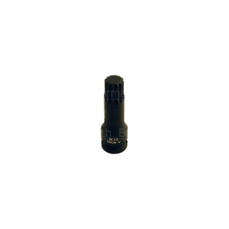 Spline Socket Bit M18 1/2''D Part 5063