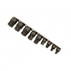 Hex Bit Set (Metric) - Low Profile 9pc Part 5665