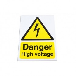 Danger High Voltage Sign Part 6642