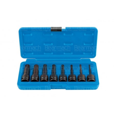 Spline Bit Set 8pc 1/2''D Part 6749