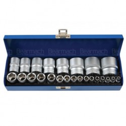 Socket Set 1/4''D & 1/2''D 24pc Part 6919