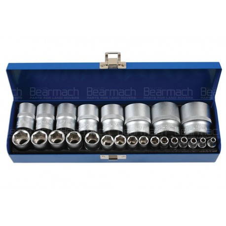 Socket Set 1/4''D & 1/2''D 24pc Part 6919