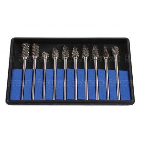 Tungsten Carbide Burr Set 10pc Part 6989