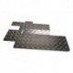 Rear Door Interior Chequer Plate Silver Part BA4062