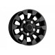 Set of Five (5) - 16'' Black Sawtooth Alloy Wheel Part LR025862