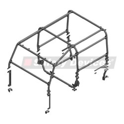 Safety Devices Roll Cage L108 Station Wagon & Hard Top 6 Point Bolt-in Part RBL1087SSS