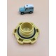 LR DEFENDER DISCOVERY II TD5 ENGINE OIL FILLER CAP YELLOW LQC100270L