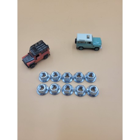 LR & RR M10 Flanged Nut FX110041 FX110047L SET X10