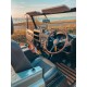 Evander Black Slim Steering Wheel Slim 36 Spline Boss - EXT900-75