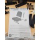 Seat Rear Fold Up Vinyl Black Part DA4067 set by 4