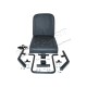 Land Rover Defender, Series Rear Seat Individual Facing Grey DA4075 set by 4