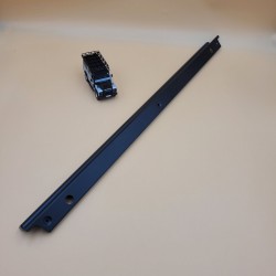 Land Rover Door Capping Black LH Series 3 and Defender 110 up to 1984 Part RRC5035