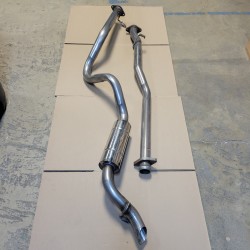 LR DEFENDER 110' 200TDi Stainless Steel Exhaust System Link/Rear Part BA2561