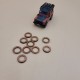 Land Rover JOINT WASHER - OEM Part 232038 set by 10