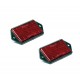 Land Rover Series 3 Rear Reflectors Red Part XFF100070