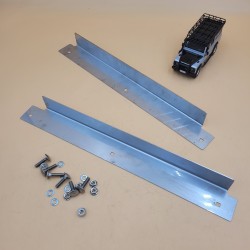 LR DEFENDER 110' Stainless Steel 2nd Row Carpet Retainers Kit LR871