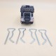 Rear Air Spring Clip Set of 4 Part ANR1148