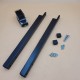 LAND ROVER DEFENDER EXTENDED SEAT RAILS DA2148 NEW