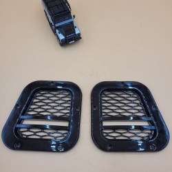 LR DEFENDER -16 Satin Gloss Black Sport Side Intake Vent Set of LH&RH BA5920UKGB