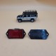 Land Rover Series 3 Rear Reflectors Red Part XFF100070