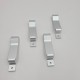 Aluminum Alloy Defender Interior Door Locking Buttons Silver DA8944 SET of 4 SAP-DEF-102