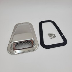 Land Rover Defender stainless steel wing top air intake grill left hand DA4000SS