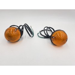 LAND ROVER SERIES 2 2A 3 SET OF 2 INDICATOR LAMP DIRECTIONAL AMBER PART RTC5013