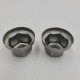 4x Land Rover Defender / Discovery Locking Wheel Nut Cover RRJ100120