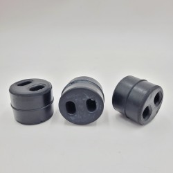Range Rover Classic set of 3 rubber exhaust support mount part NTC5582