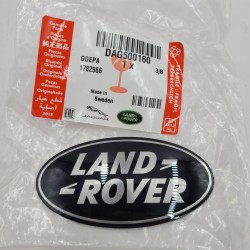 Land Rover / Range Rover P38/Discovery1,2,3/Freelander grille badge black on silver - genuine DAG500160